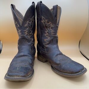 Double H Men's Orin Western‎ Boots - Broad Square Toe, Size 8 D, Preowned